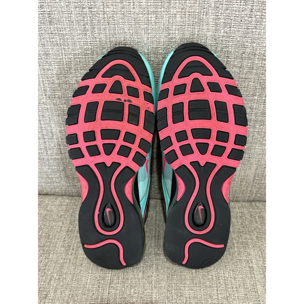2019 Nike Air Max 97 Hyper Turquoise South Beach Size 11  CU4877-300 - Picture 7 of 8
